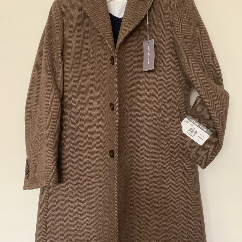 Michael kors brown/tan color coat